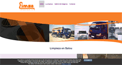 Desktop Screenshot of limpiezassalou.com