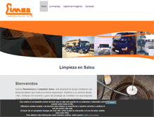 Tablet Screenshot of limpiezassalou.com